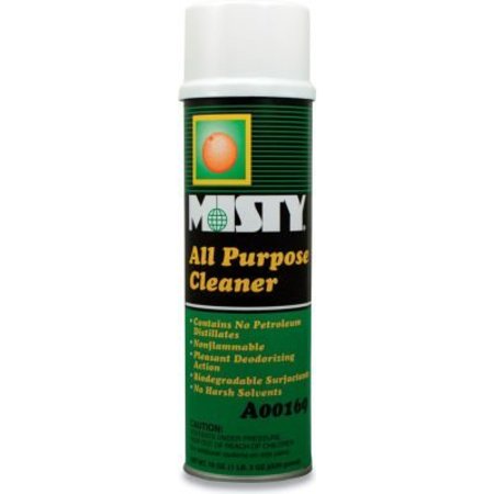 ZEPHYR LOCK LLC Misty® Green All-Purpose Cleaner, Citrus Scent, 19 Oz. Aerosol Spray, 12/Carton 1001583
